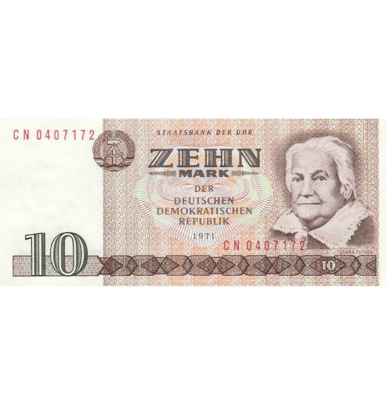 Alemania 10 Mark 1971 Pick 28